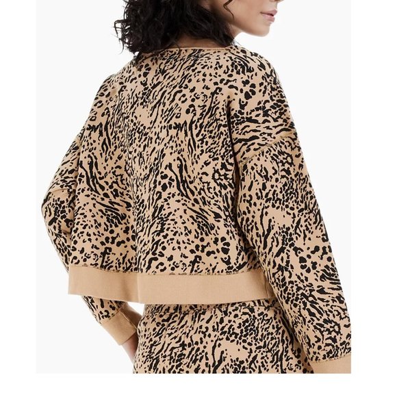 **NWT** JENNI COTTON FRENCH TERRY LOUNGE SWEATSHIRT TOP SZ SMALL - Picture 2 of 4